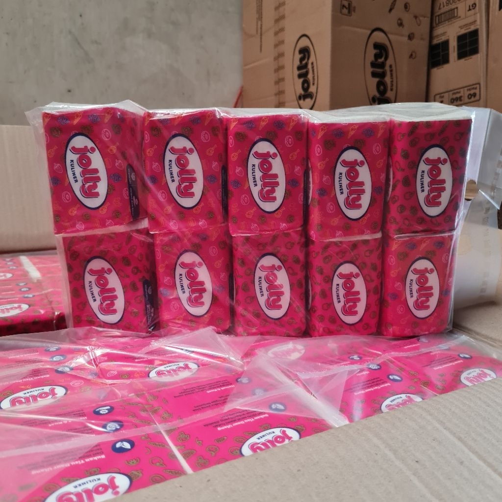 1 Dus Jolly pop up (kotak kecil) isi 10 banded