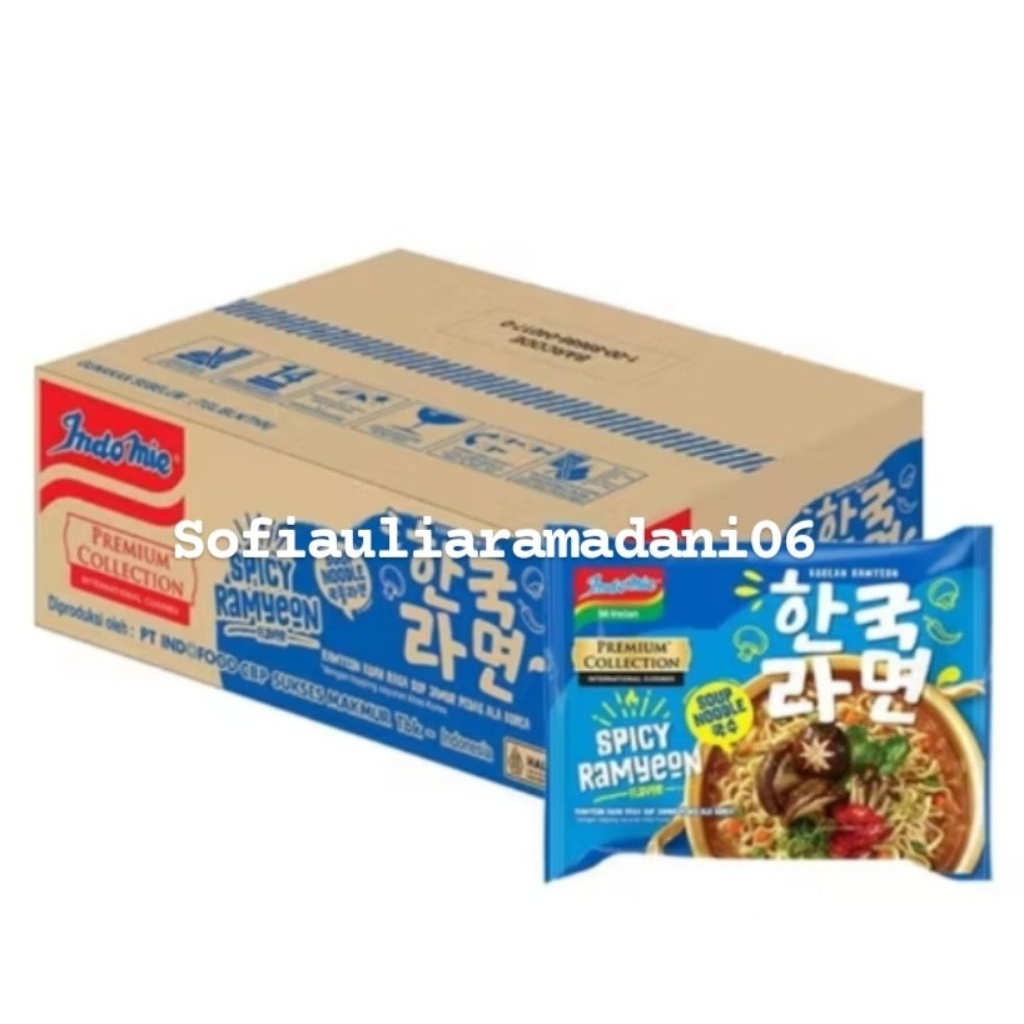 

INDOMIE MI INSTAN SPICY RAMYEON 83G