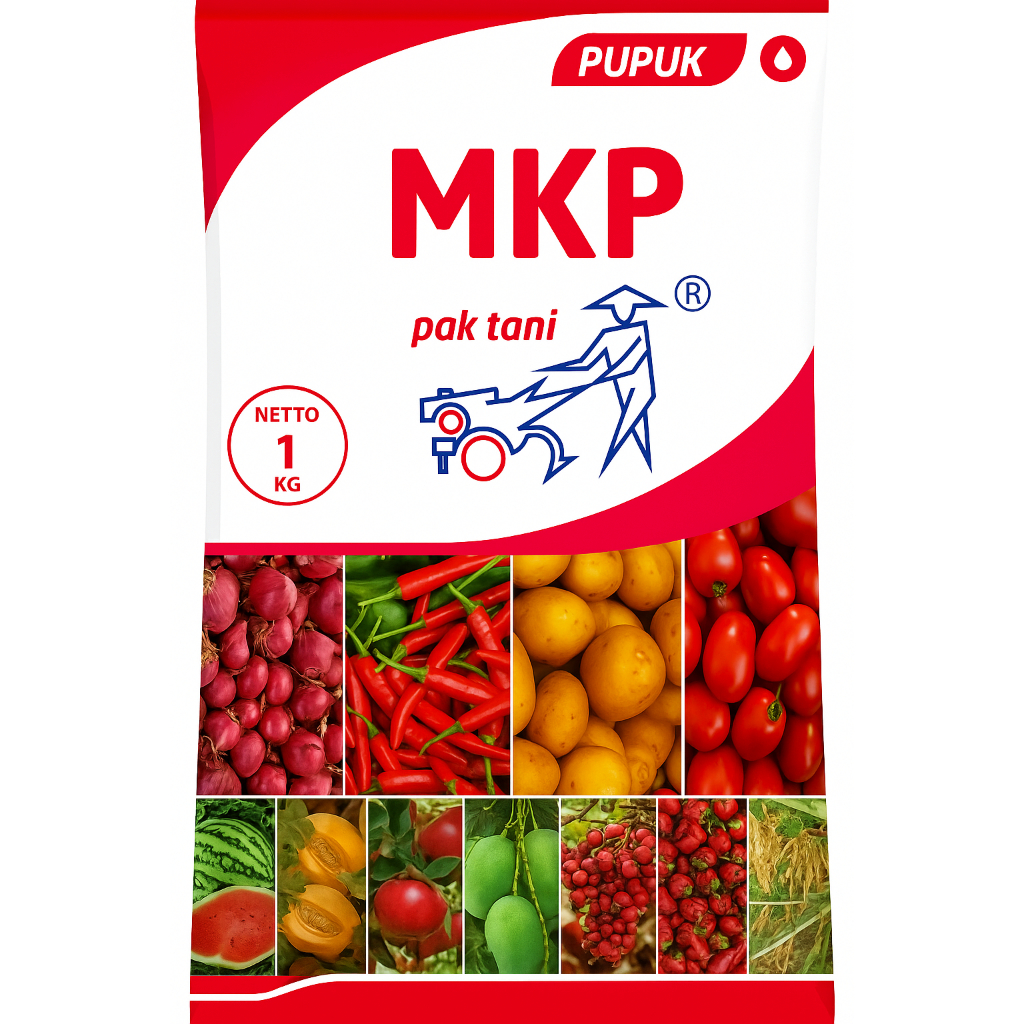 Pupuk MKP Pak Tani 1Kg – Pupuk Generatif Perangsang Bunga & Buah, Larut Air, untuk Tanaman Hortikult