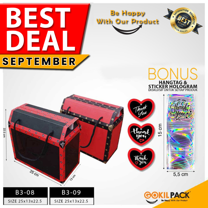 

Kotak Kue|Gable|Kado|Cake|Serbaguna|Dus|Box|Packaging|25X13X22.5|B3-08