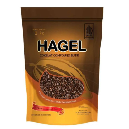 

HAGEL Coklat Mesis Butir 1kg / Hagel Coklat Meses 1kg