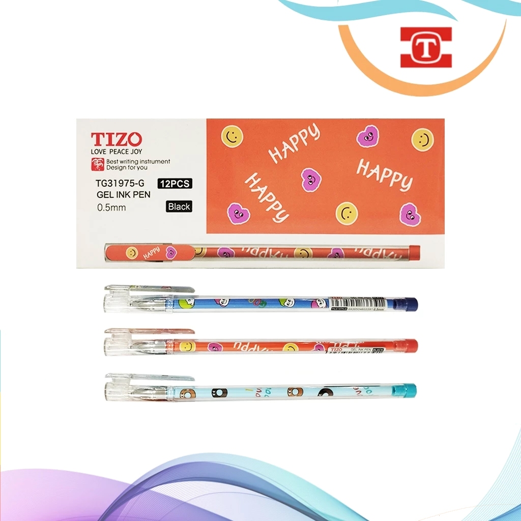 

GEL PEN TIZO TG 31975 (12 PCS)