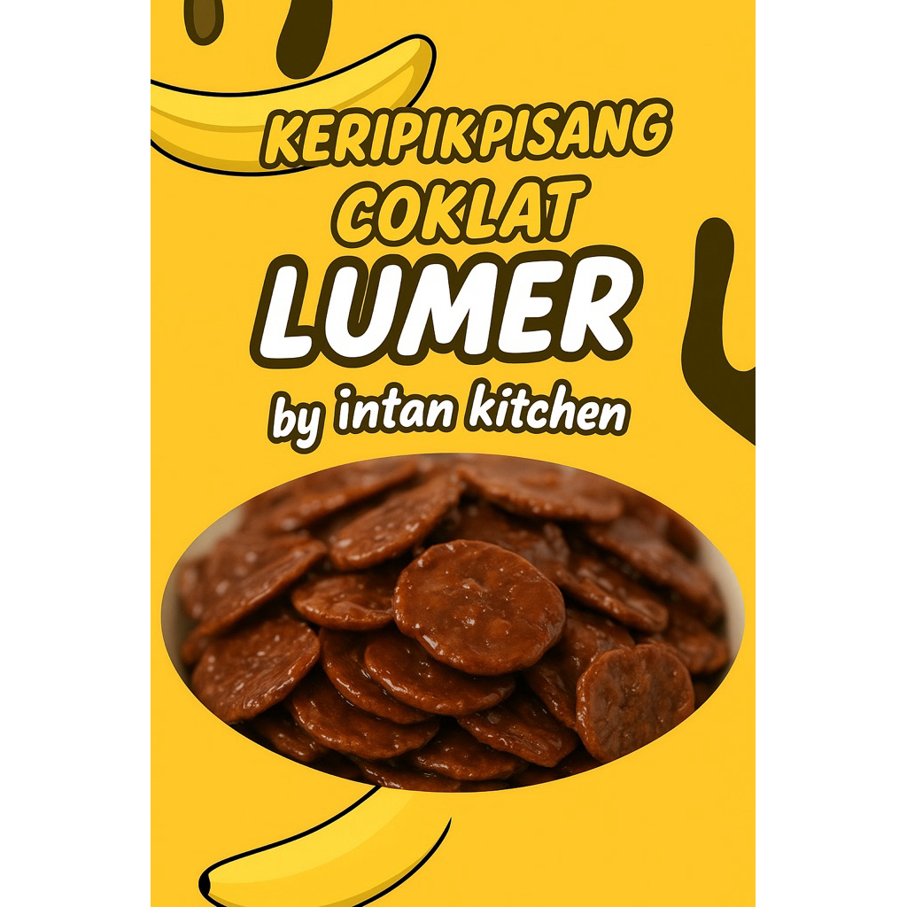 

keripik pisang coklat lumer