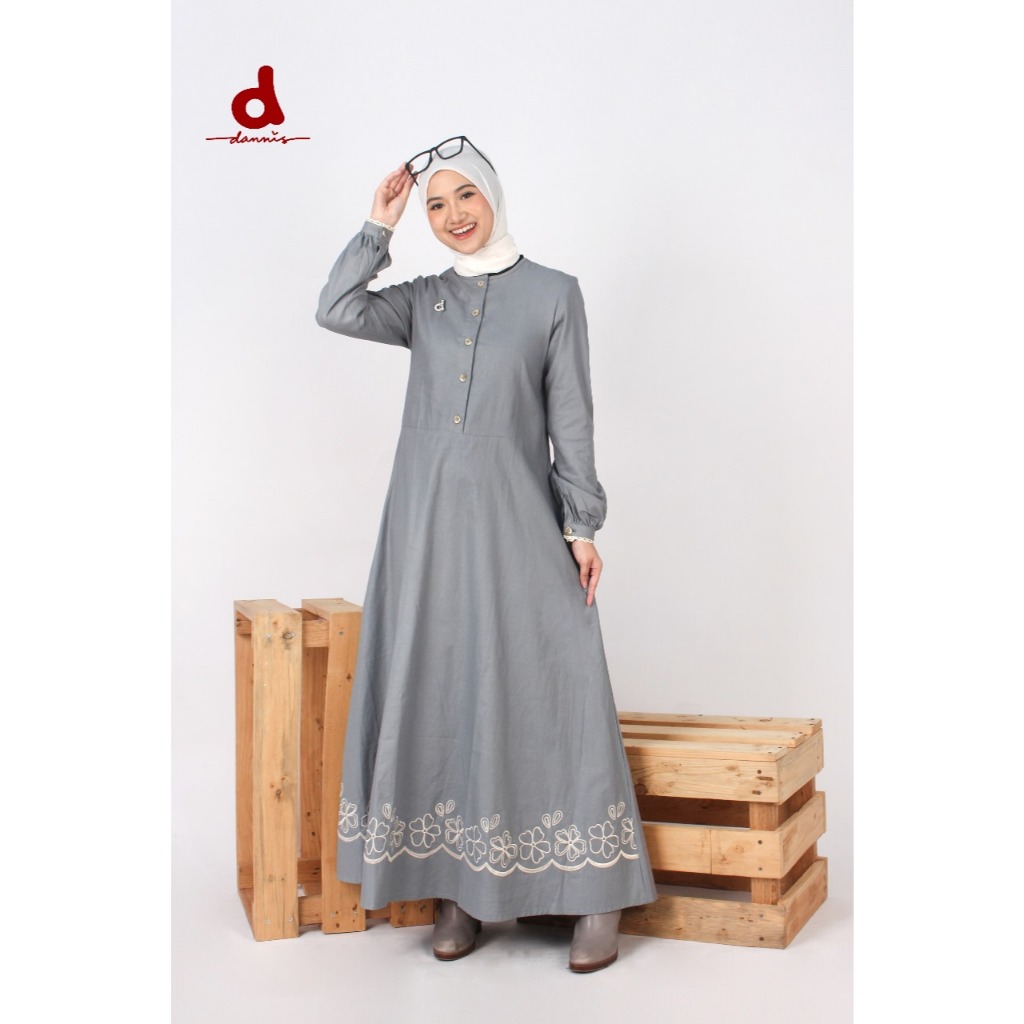Abaya Dannis/Gamis Dannis/Abaya Muslim/Gamis Muslim/Abaya Dewasa/Gamis Dewasa