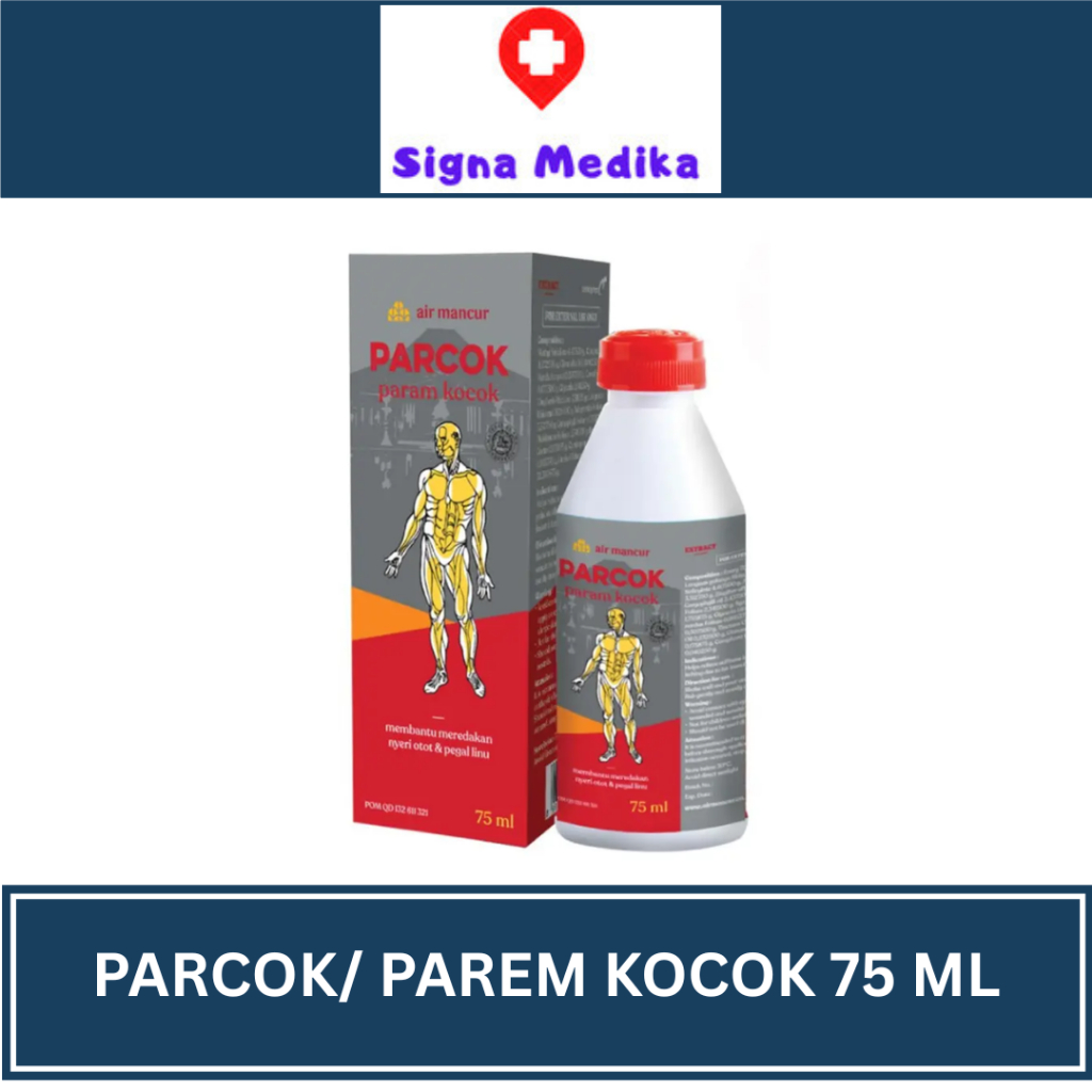 Parcok 75ml Air Mancur - Parem Kocok