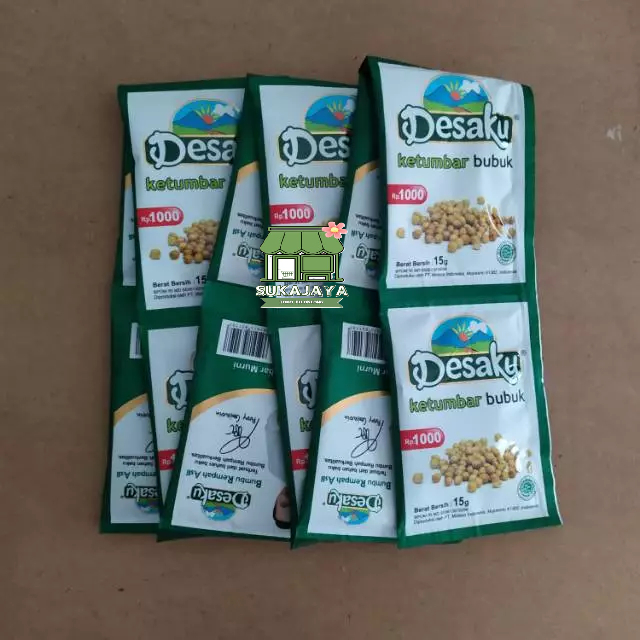 

KETUMBAR BUBUK DESAKU / Bumbu Dapur Bubuk Lengkap Desaku (1 renceng isi 12 pcs)