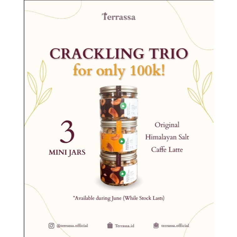 

Terrassa Banana Crackling- Mini Jar (110gr)