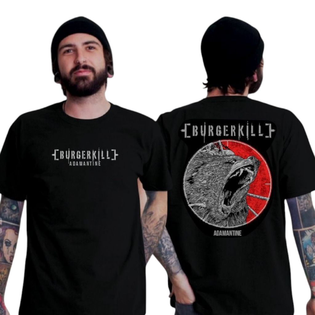 Band Burgerkill Adamantine Kaos Band Burgerkill Adamantine series | bootleg