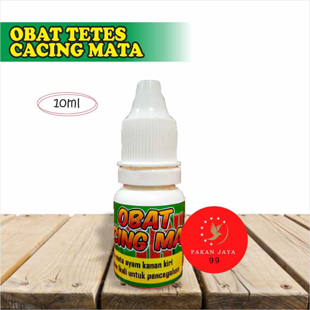 READY JG OBAT TETES CACING MATA AYAM BURUNG UNGGAS SAKIT MATA MERAH INFEKSI BENGKAK BERAIR SNOT CRD