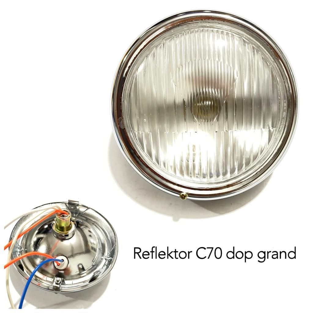 Reflektor c70 lampu Depan c70