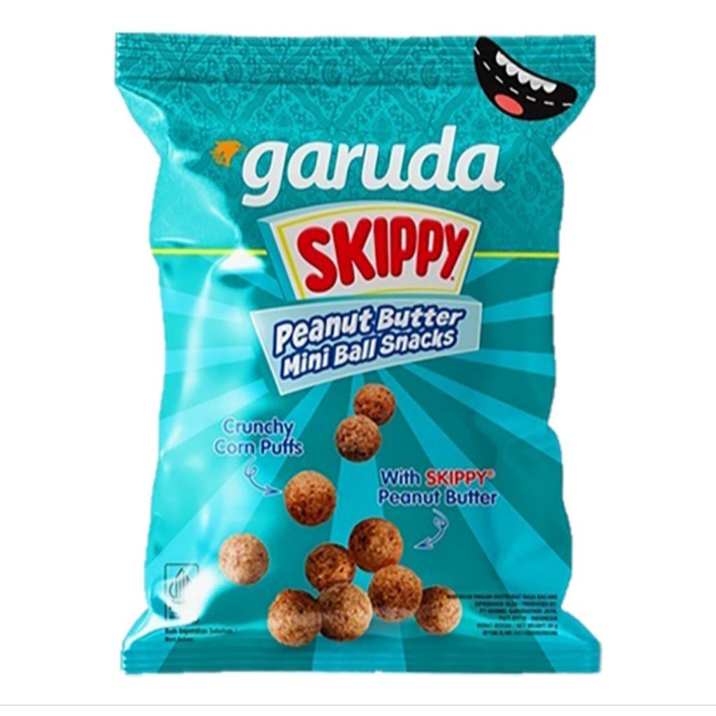

Garuda Skippy Camilan Mini Ball Selai Kacang 50 g