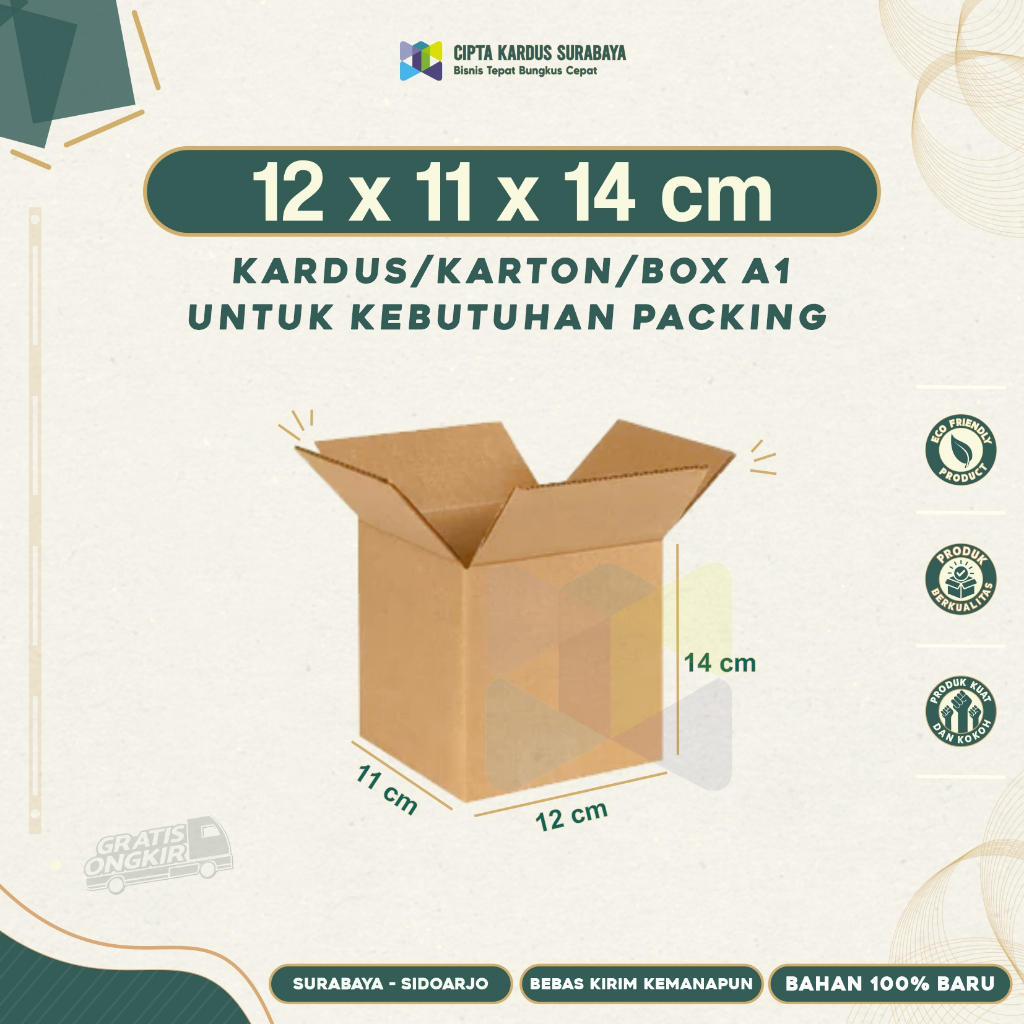 

Kardus Packing 12x11x14 | Box packing | Karton Packing