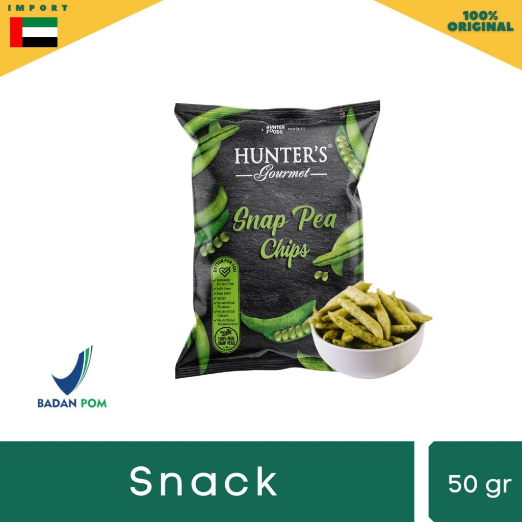 

Hunter’s Gourmet Vegetable Chips - Keripik sayuran