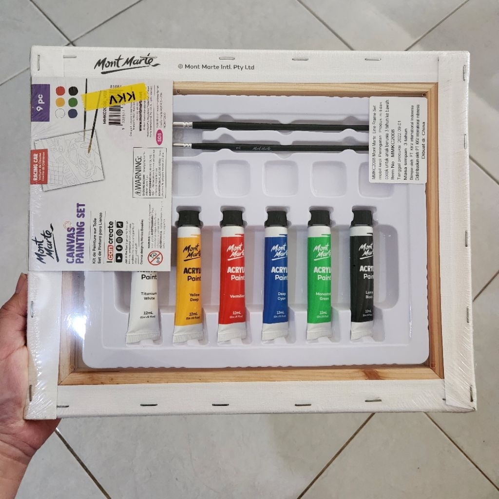 

Canvas Painting Set Mont Marte Set Lukis Gambar Anak Coloring