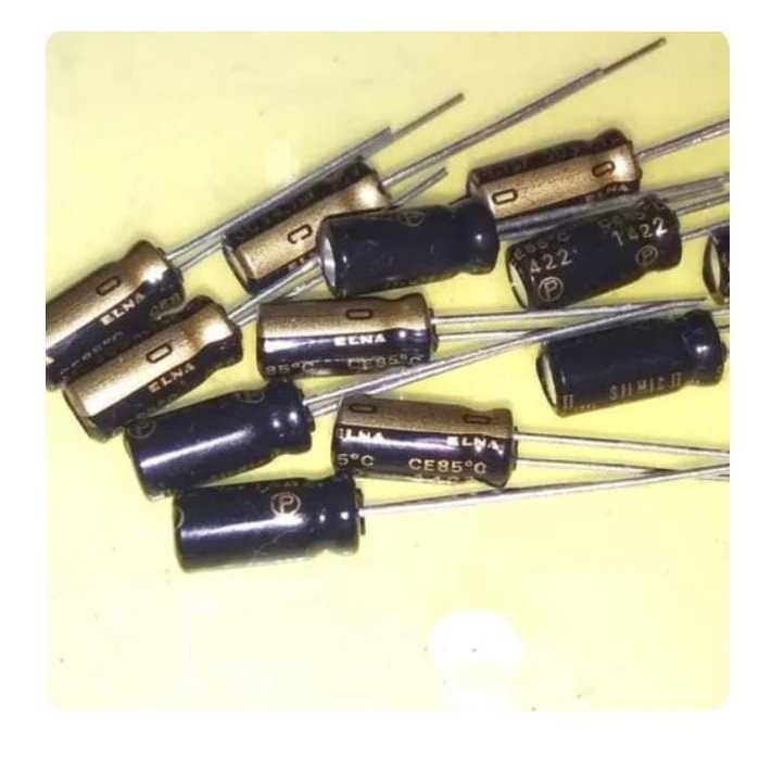 RG6260 elco 2.2uf 50v elna silmic ars high end audio by PCM LTC GLODOK