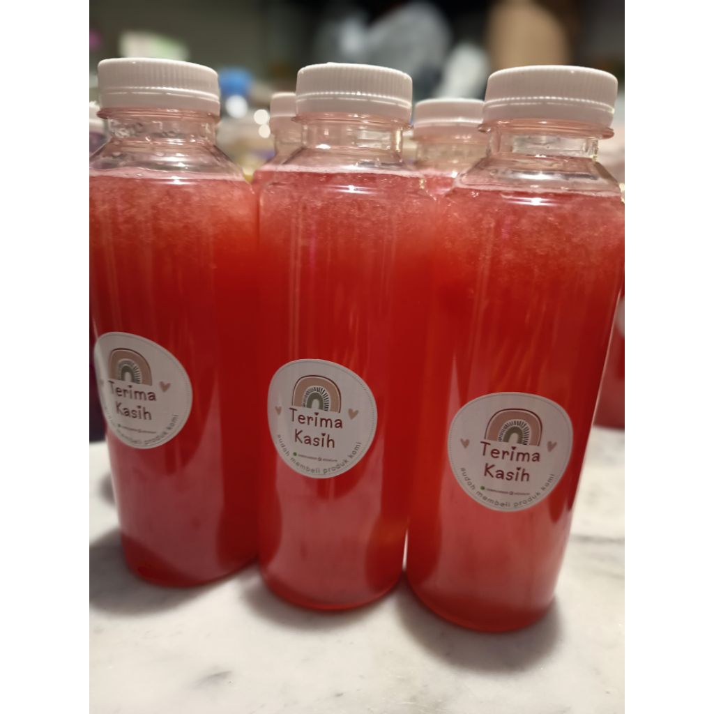 jus buah tanpa gula kemasan botol 250ml