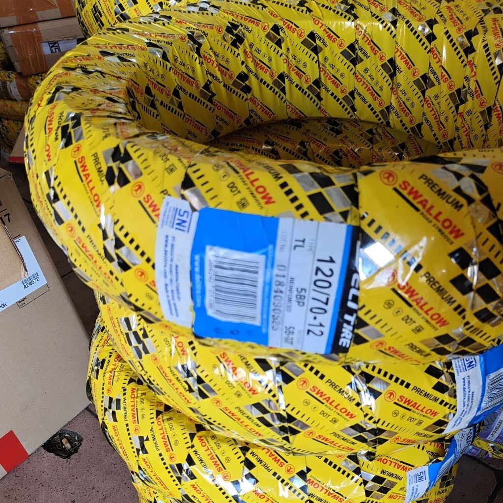 ban luar swallow tubeless 120/70-12 sb117 street enduro