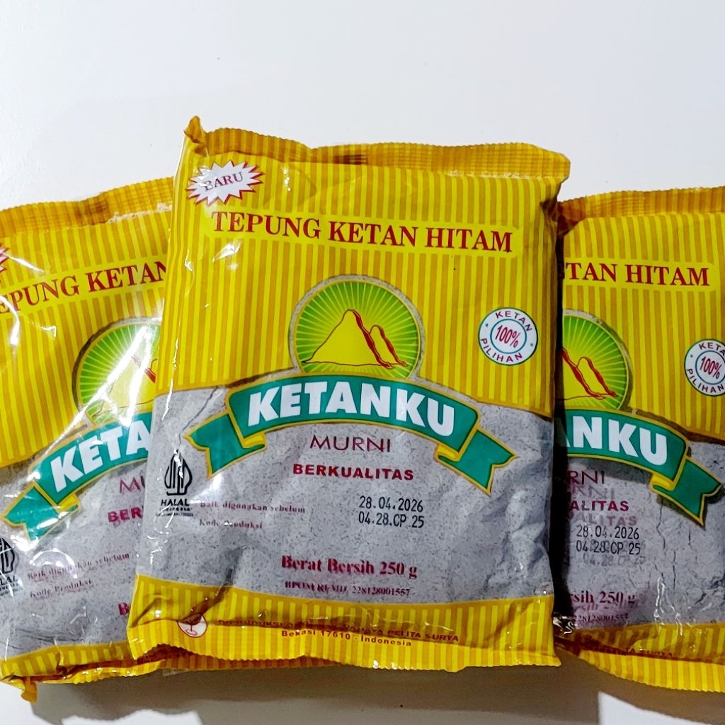

TEPUNG KETAN HITAM 250 GRAM MEREK KETANKU