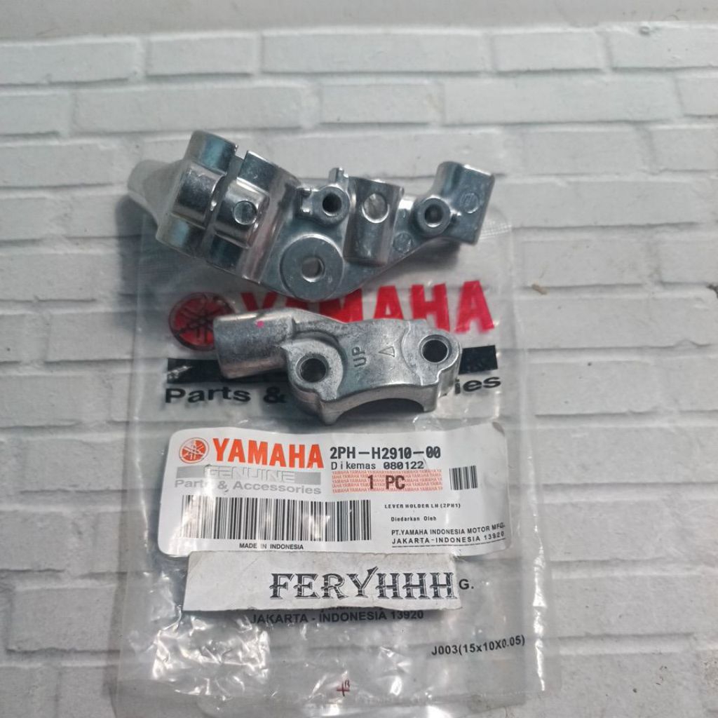 dudukan spion handle kanan + kiri mio j / mio m3 / soul gt 125 / mio z 125