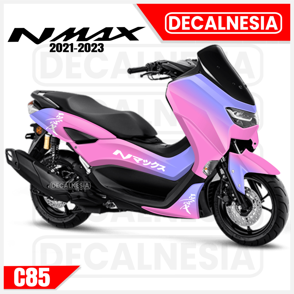 Decal Sticker Nmax 2021 2022 2023 Full Body Stiker Motor Modif Variasi Simple Decalnesia C85