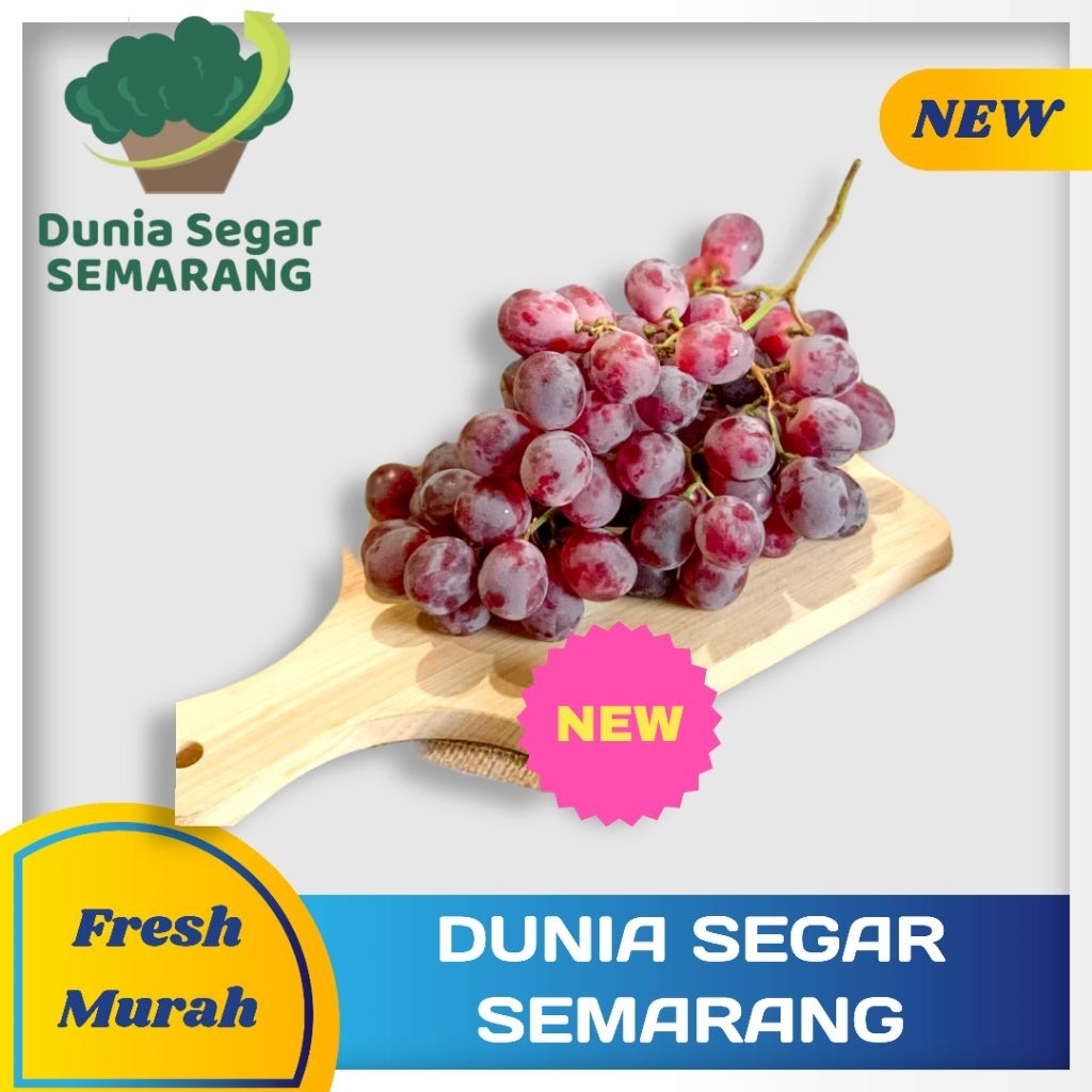 

Buah Anggur Segar Merah 250 gr
