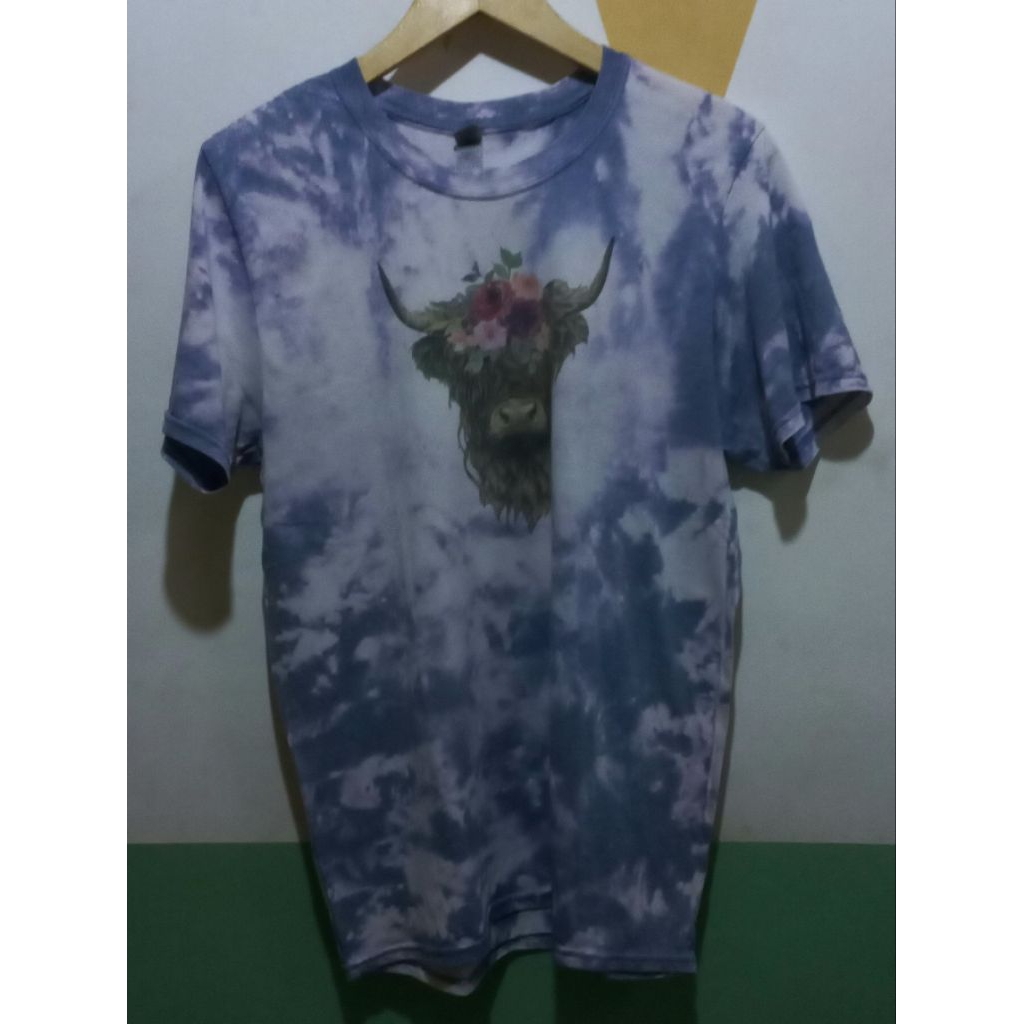kaos tie dye gildan second