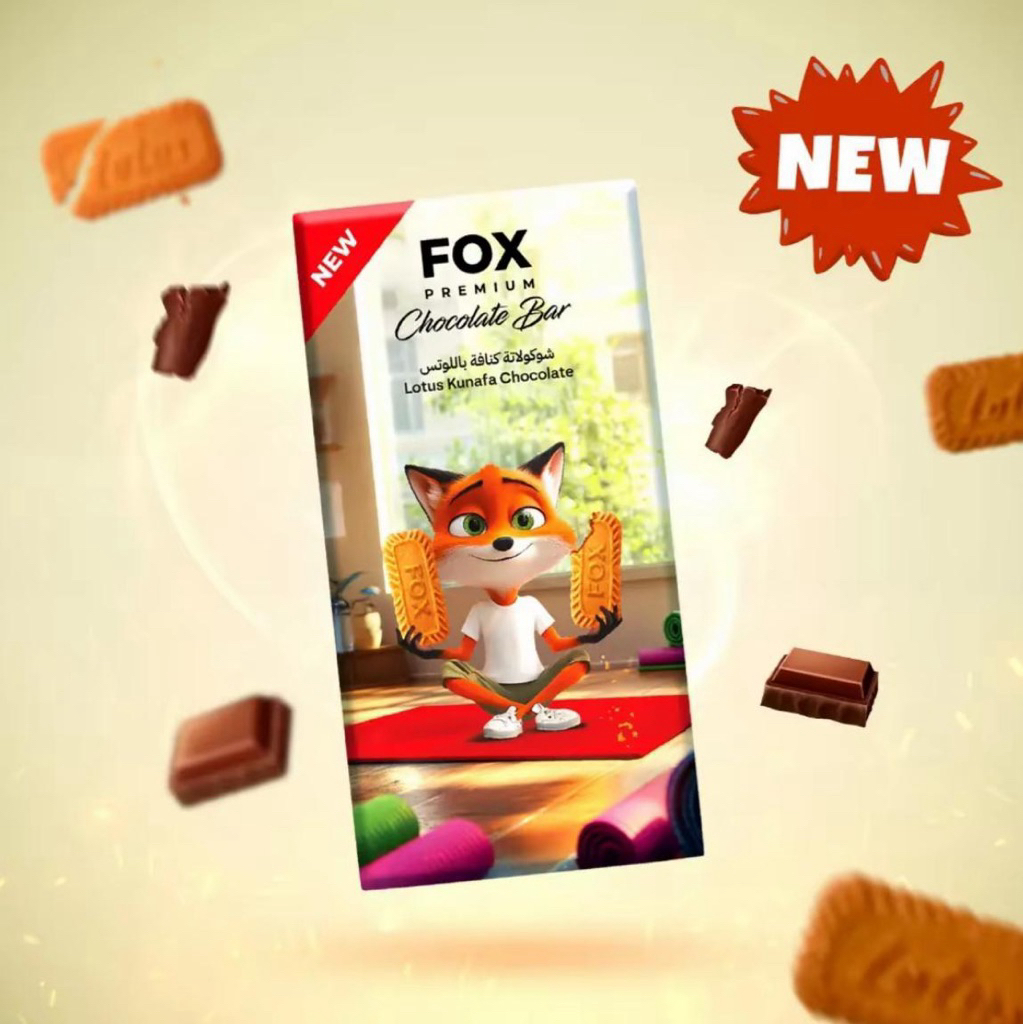 

(READY SIAP KIRIM) FOX COCHOLATE DUBAI Lotus MADE IN MESIR