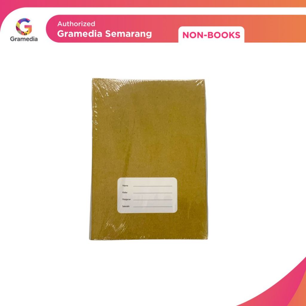 

Gramedia - Ka Estudee K B/Tulis B5 Sampul Coklat Isi 10