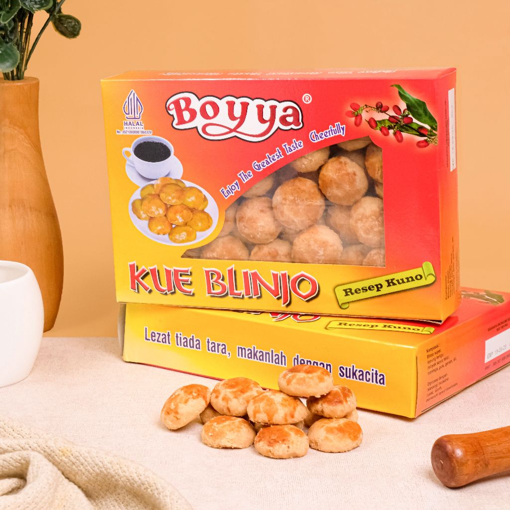 

BOGAJAYA Kue Kering Melinjo Blinjo BOYYA 500Gr Siap Makan Oleh Oleh Surabaya