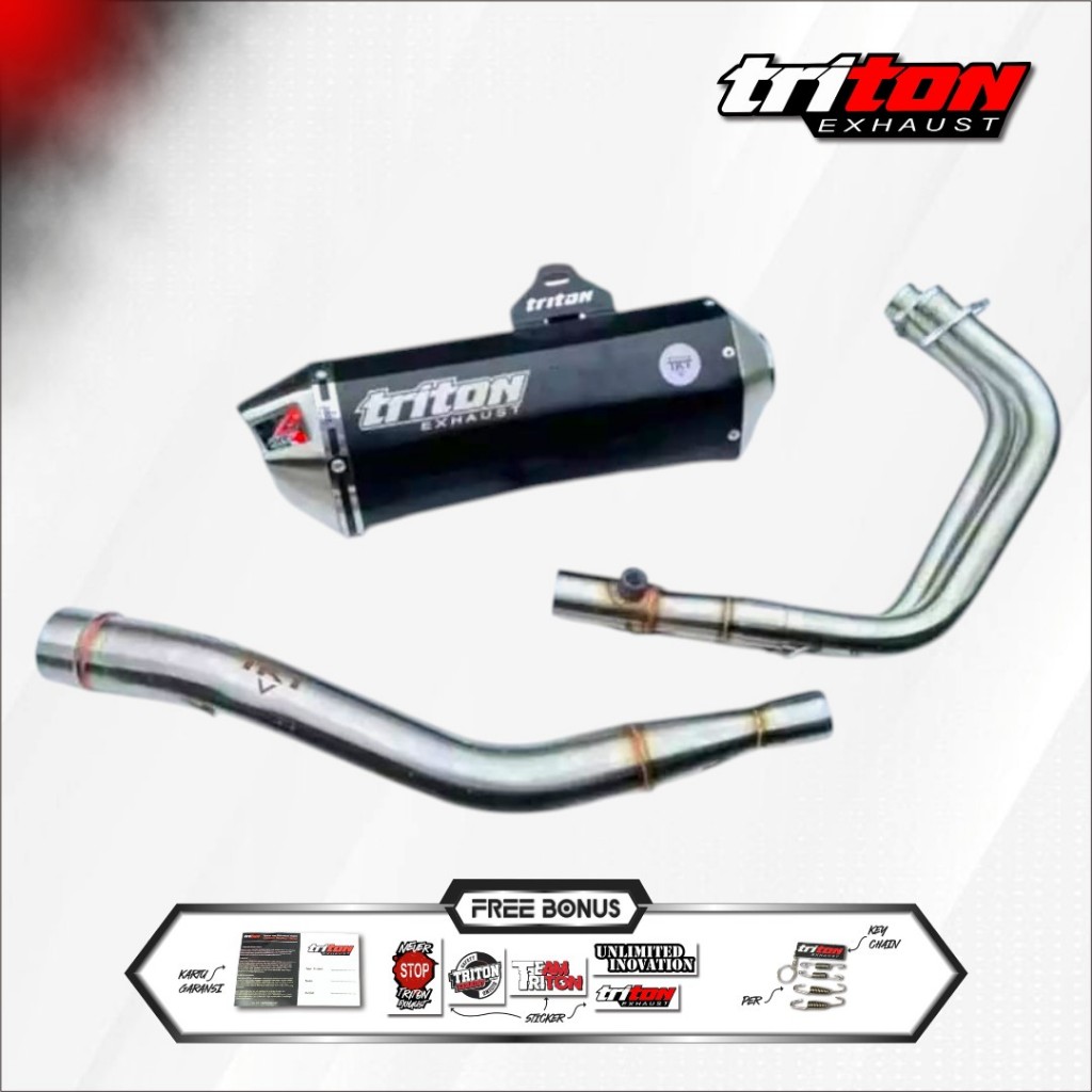 Knalpot Ninja 250 FI Ninja 250 Karbu Z250 MT25 R25 CBR250RR CBR250R Triton XR-5 Suara Ngebas Adem