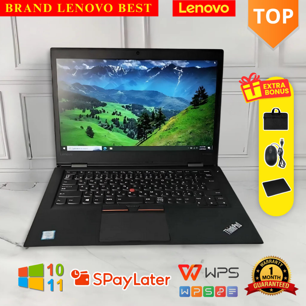 Laptop Lenovo Thinkpad X1 Carbon 4TH Core i5/i7 Gen 6 Layar 14 Inch Murah dan Bergaransi