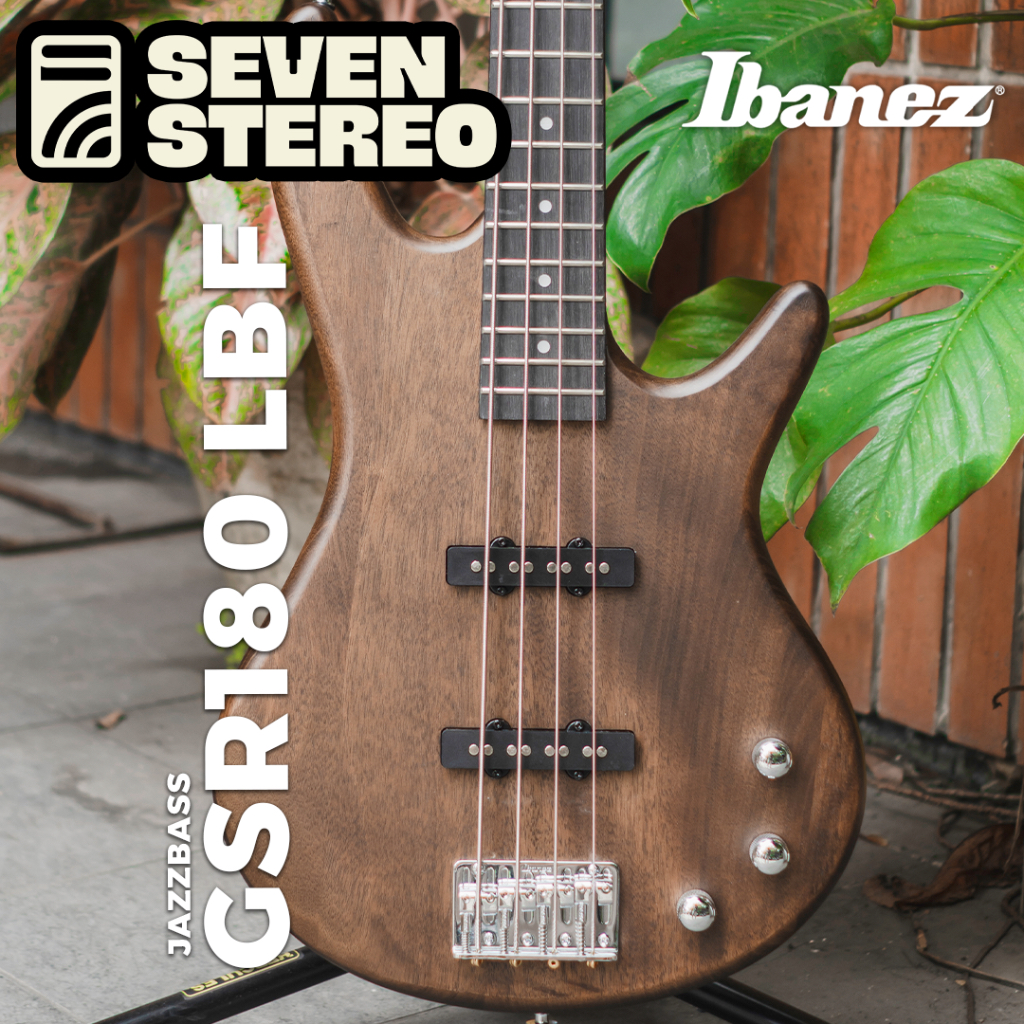 Ibanez GSR180 4 String Electric Bass Transparent Light Brown Flat
