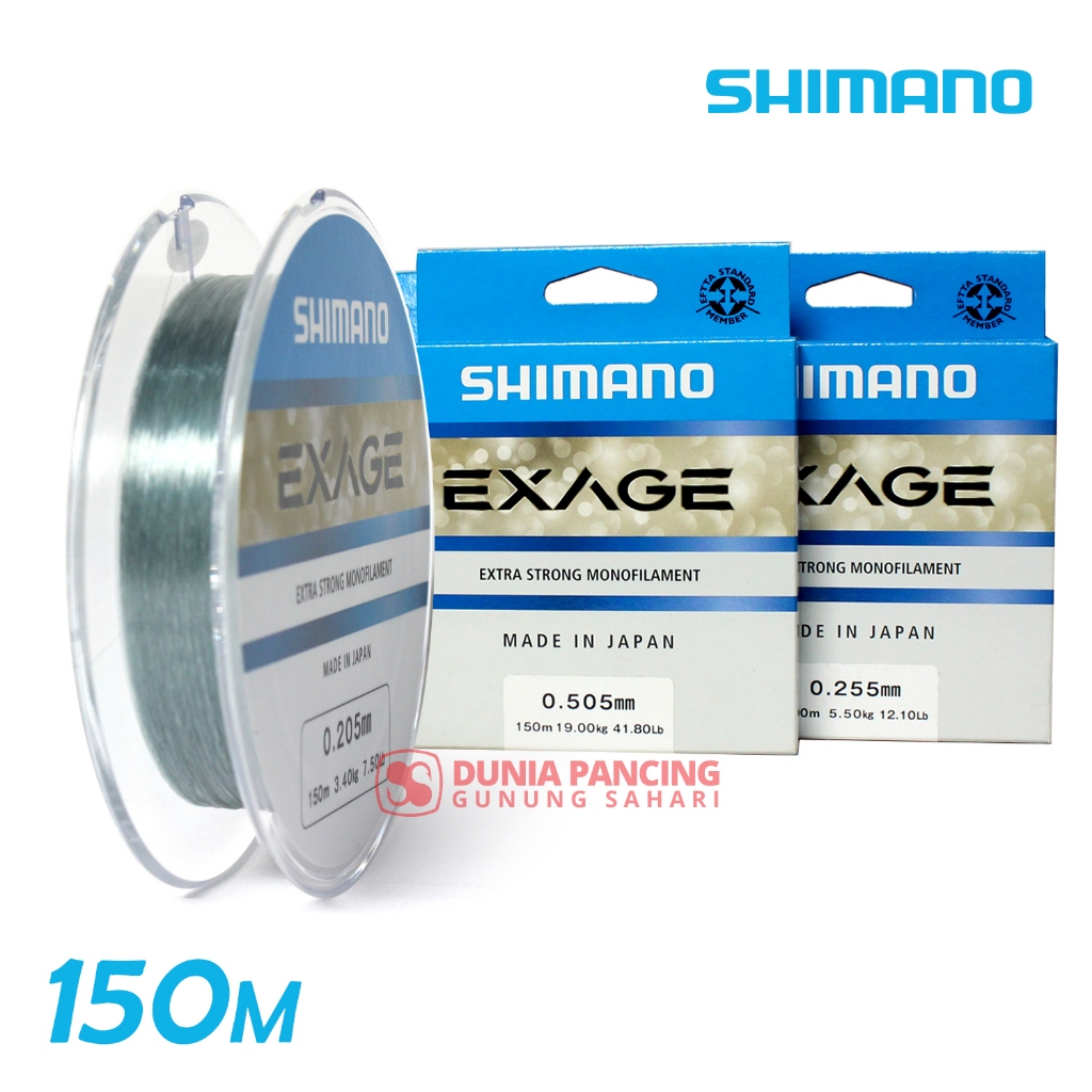 Senar Nylon Shimano Exage 150M 0,18mm