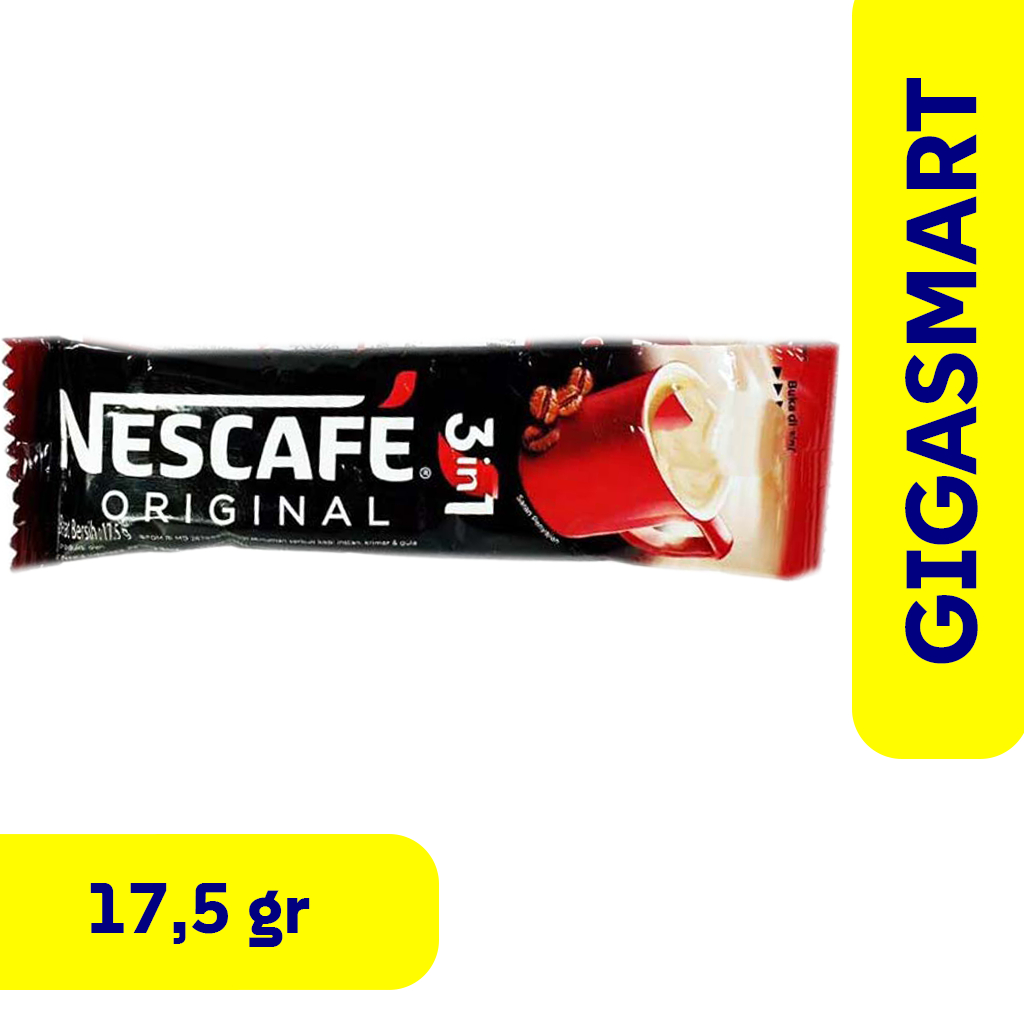 

Kopi Nescafe Original 3 IN 1 Sachet 1 Pcs, 17.5gr