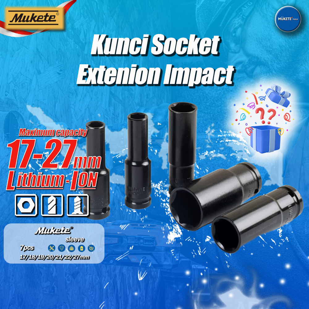 MUKETE 8-24MM KUNCI SHOCK SET MATEKIRIO IMPACT TEKIRO 1/2