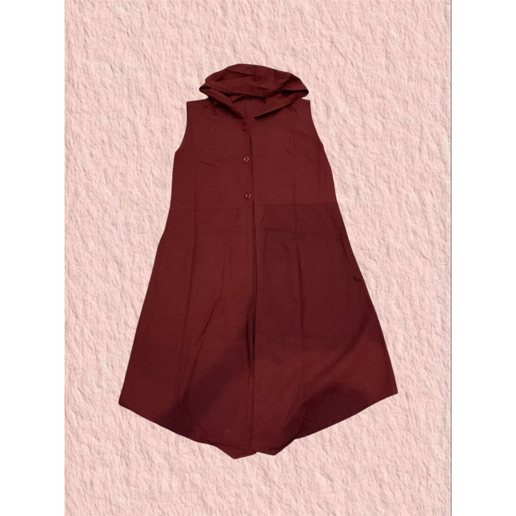 Rompi merah maroon