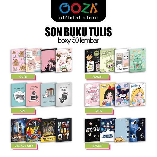 

SON BUKU TULIS BOXY 50L, 1 PACK ISI 10 PCS
