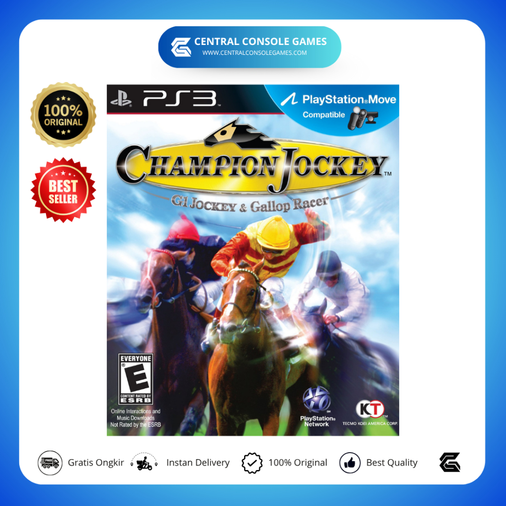 BD Kaset PS3 Champion Jockey Gallop Racer & GI Jockey