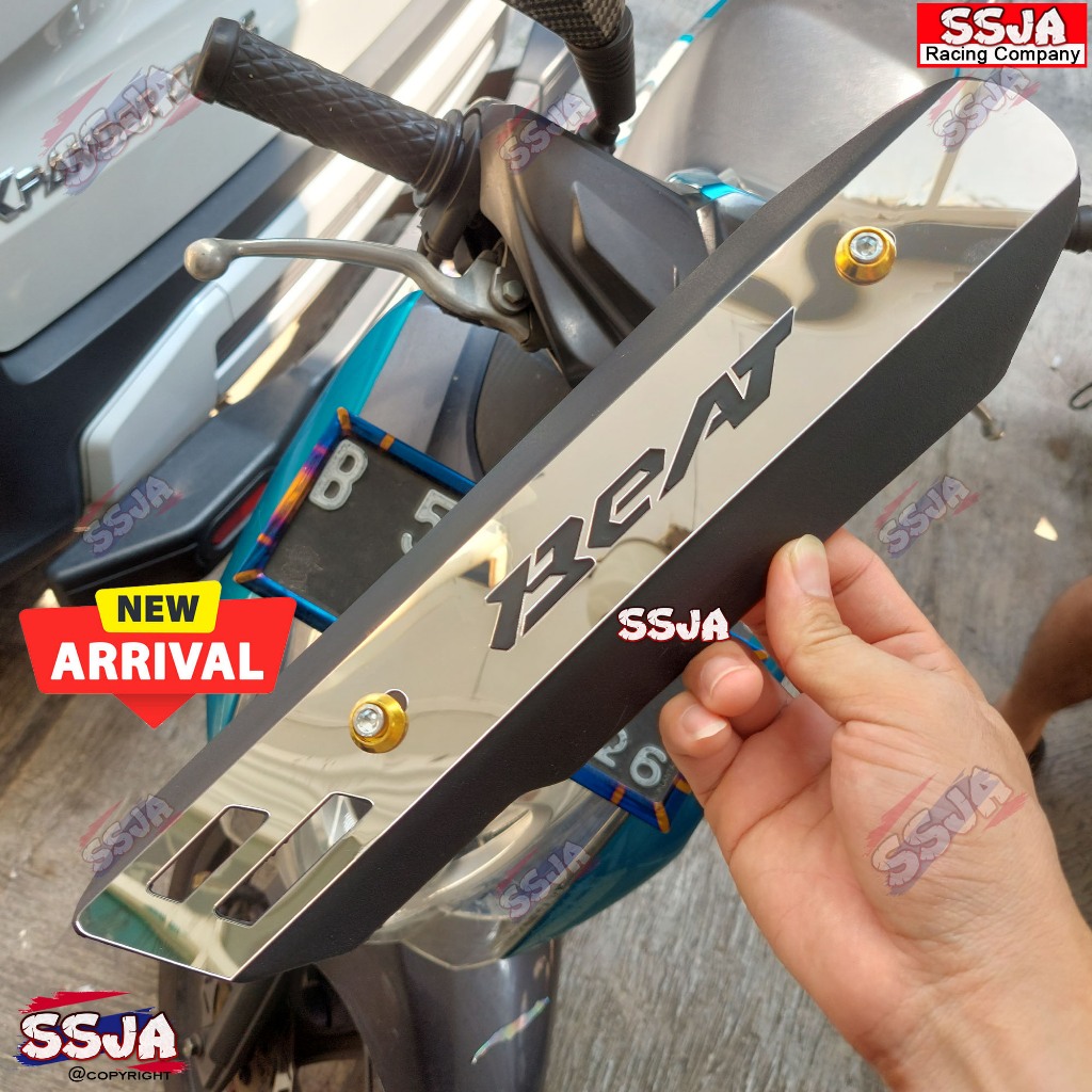 Tutup Knalpot Beat Karburator Beat fi beat esp beat deluxe beat street FREE BAUT - BISA SEMUA BEAT