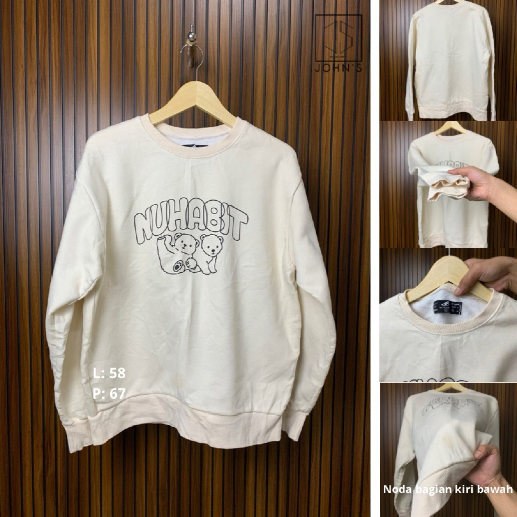 Crewneck Gemoy Merk Soul Nuhabit Unisex