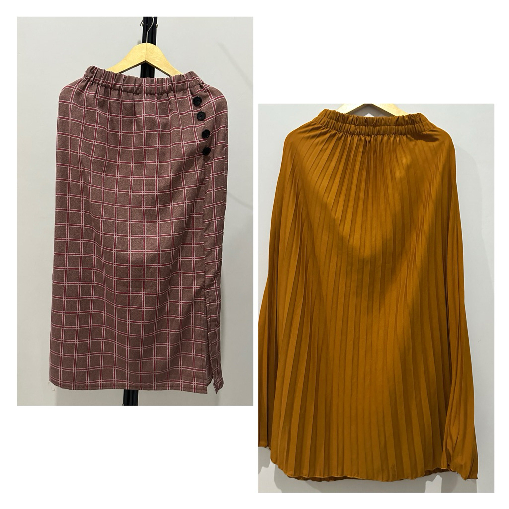 Rok Lucu/Rok Panjang/Rok Hijam/Rok Kekinian
