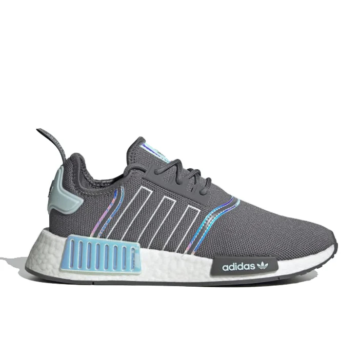 Sepatu Adidas NMD_R1 W Grey/Blue/White OG - GW9472