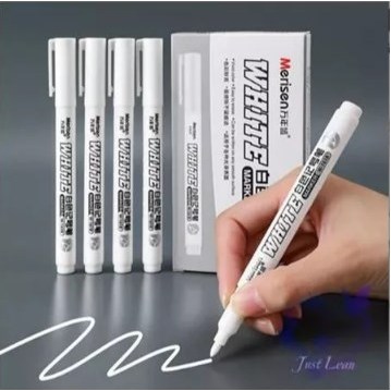 

RK Merisen White Marker/Spidol Halus Tahan Air/Spidol Putih Waterproof