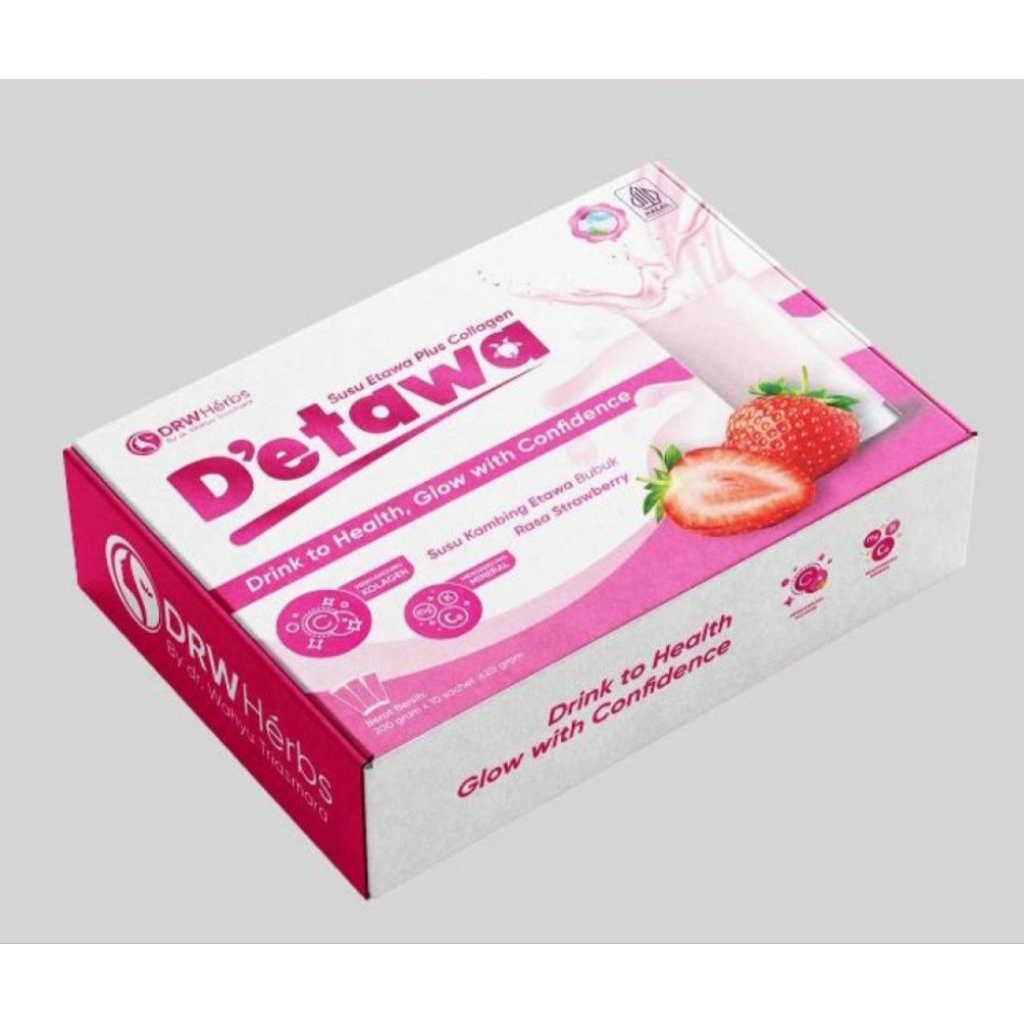 

D Etawa Susu Etawa Plus Collagen Rasa Strawberry DRW SKINCARE 100% ORIGINAL