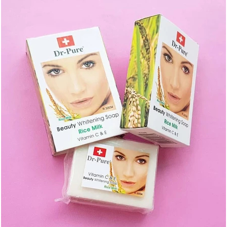 BEAUTY - DR PURE BRIGHTENING SOAP BPOM - SABUN BATANG DR PURE BPOM
