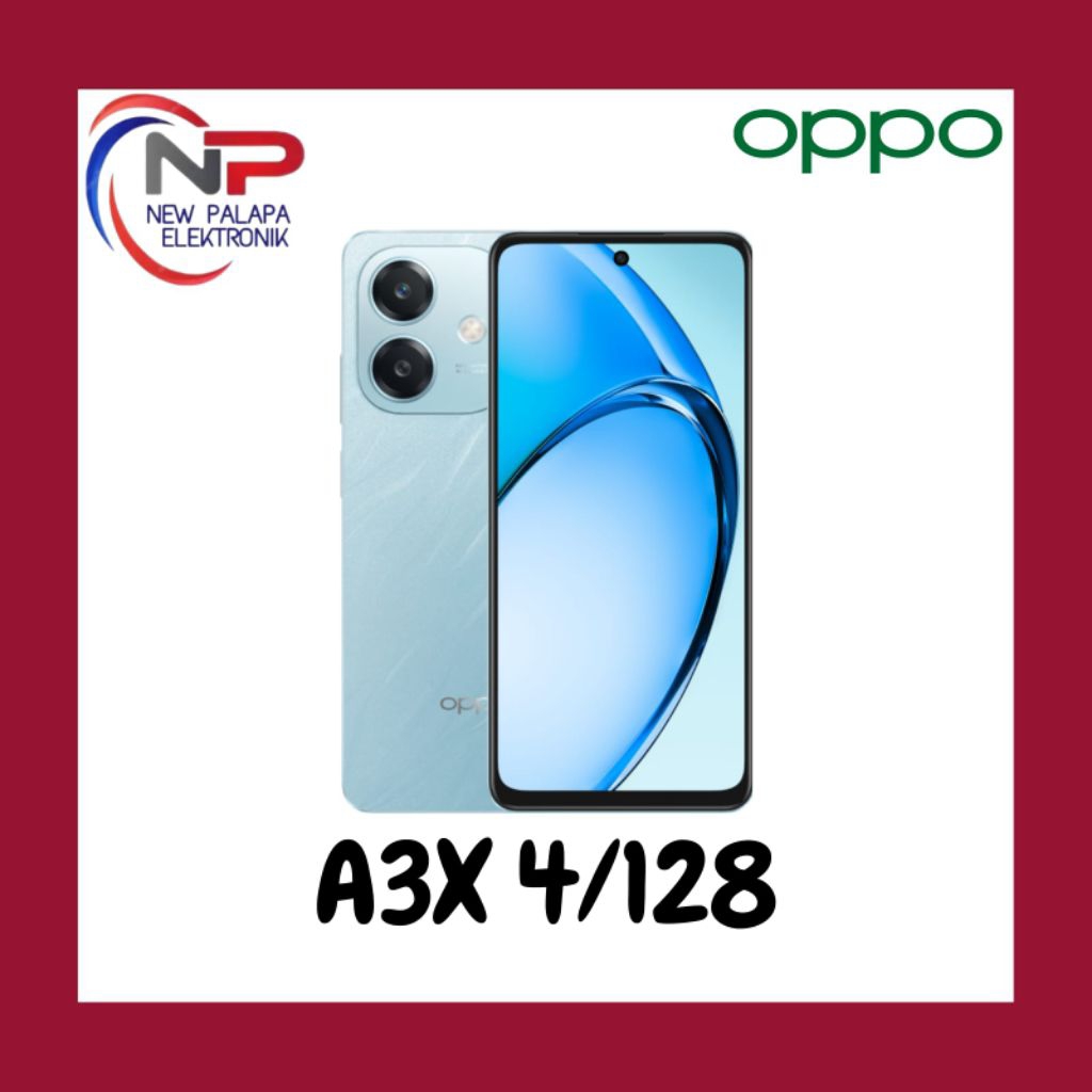 HP OPPO A3x Ram 4/128GB GARANSI RESMI OPPO