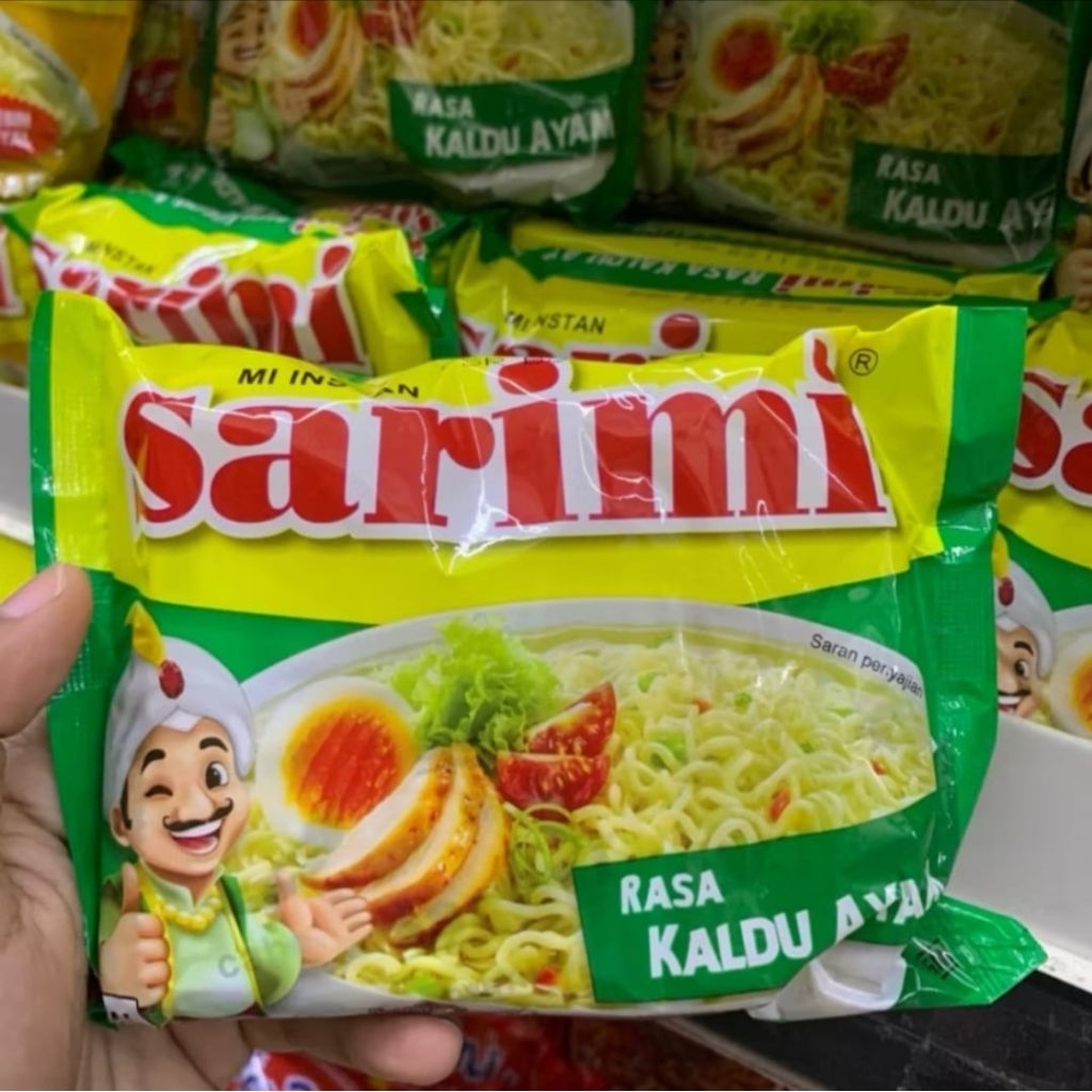 

sarimi kaldu ayam isi 10pcs paling murah nikmat