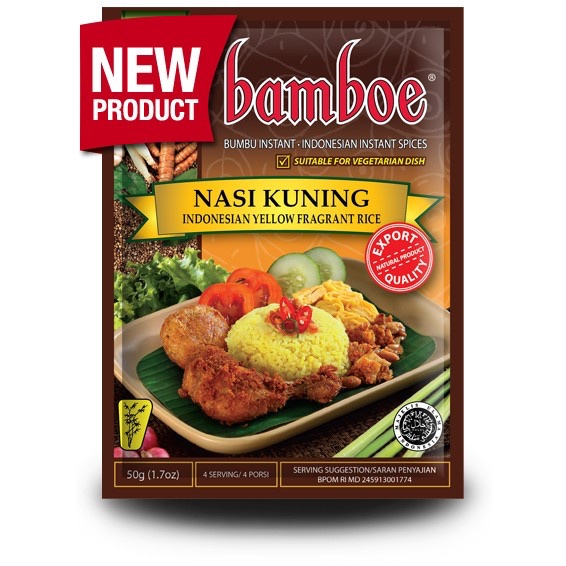 

BAMBOE BUMBU NASI KUNING 50 GR