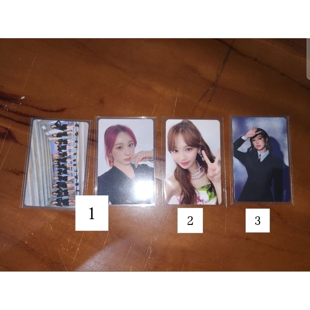 [TAKE ALL]Iz*one photocard official izone pc chaeyeon group chaewon hyewon one reeler bloomiz bloom*