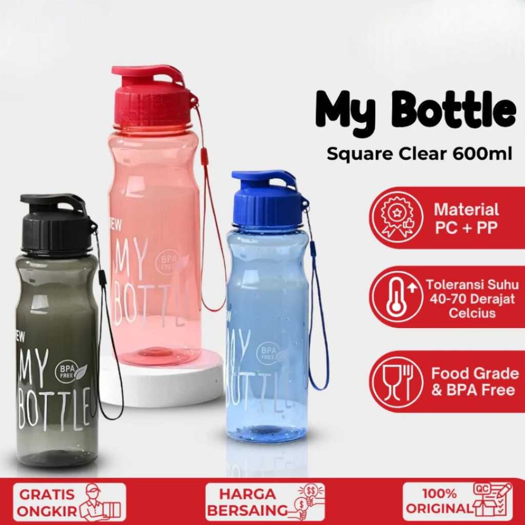 BOTOL MINUM NEW MY BOTTLE BPA FREE WATER / MY BOTTLE MINUM